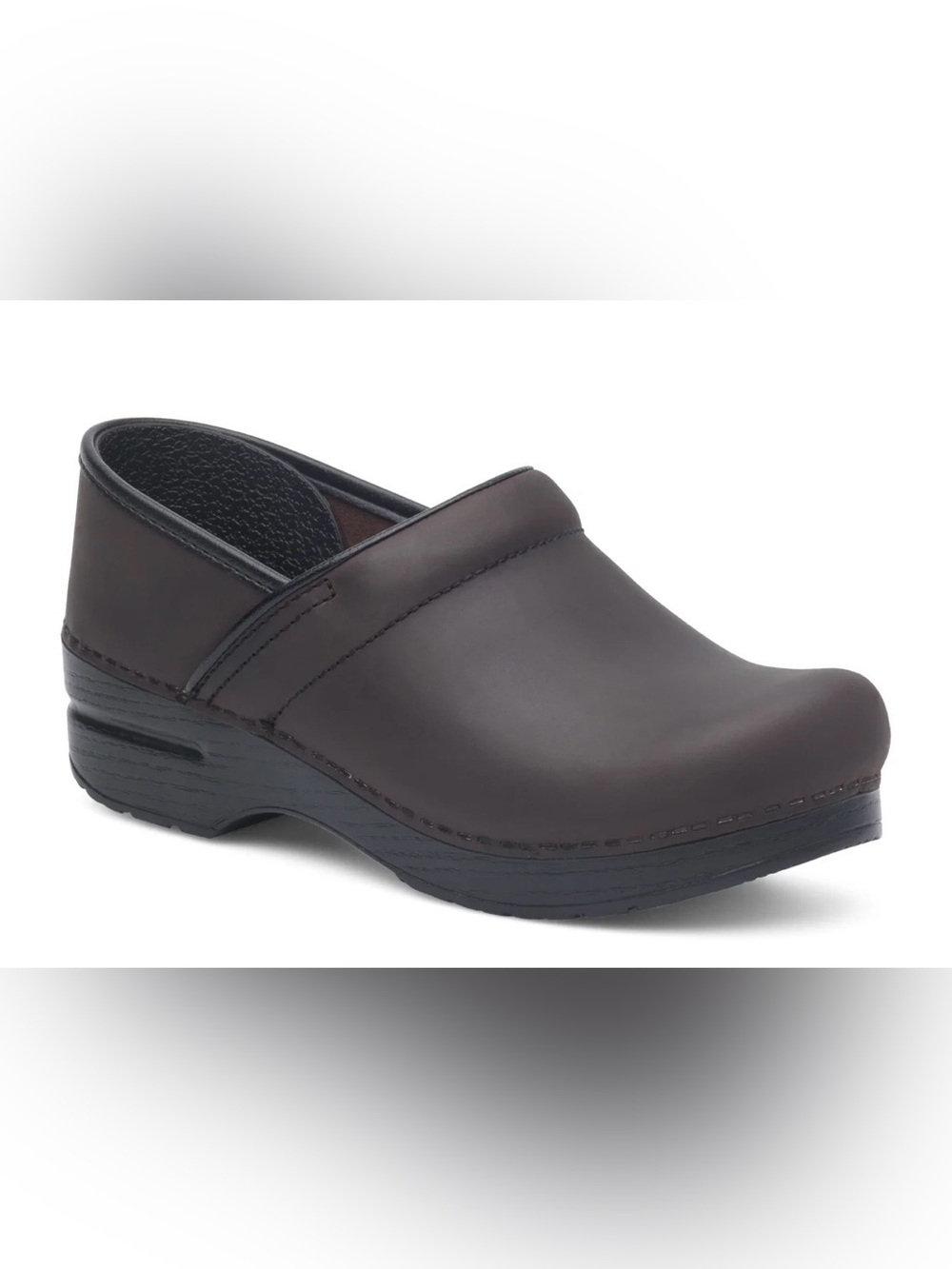 Dansko The Professional Antique Brown Oiled Clog size 38